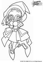 coloriage magical doremi la sorciere emilie